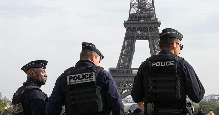 France police personnel on duty.(File photo) | - AP